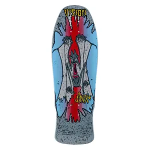 Vision 9.75" x 31" Original Jinx Grey Dip Skateboard Deck