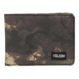 VOLCOM POST BIFOLD WALLET - COVERT GREEN