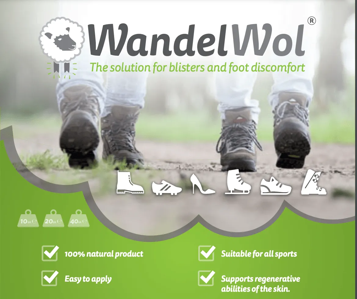 WandelWol anti-pressure wool