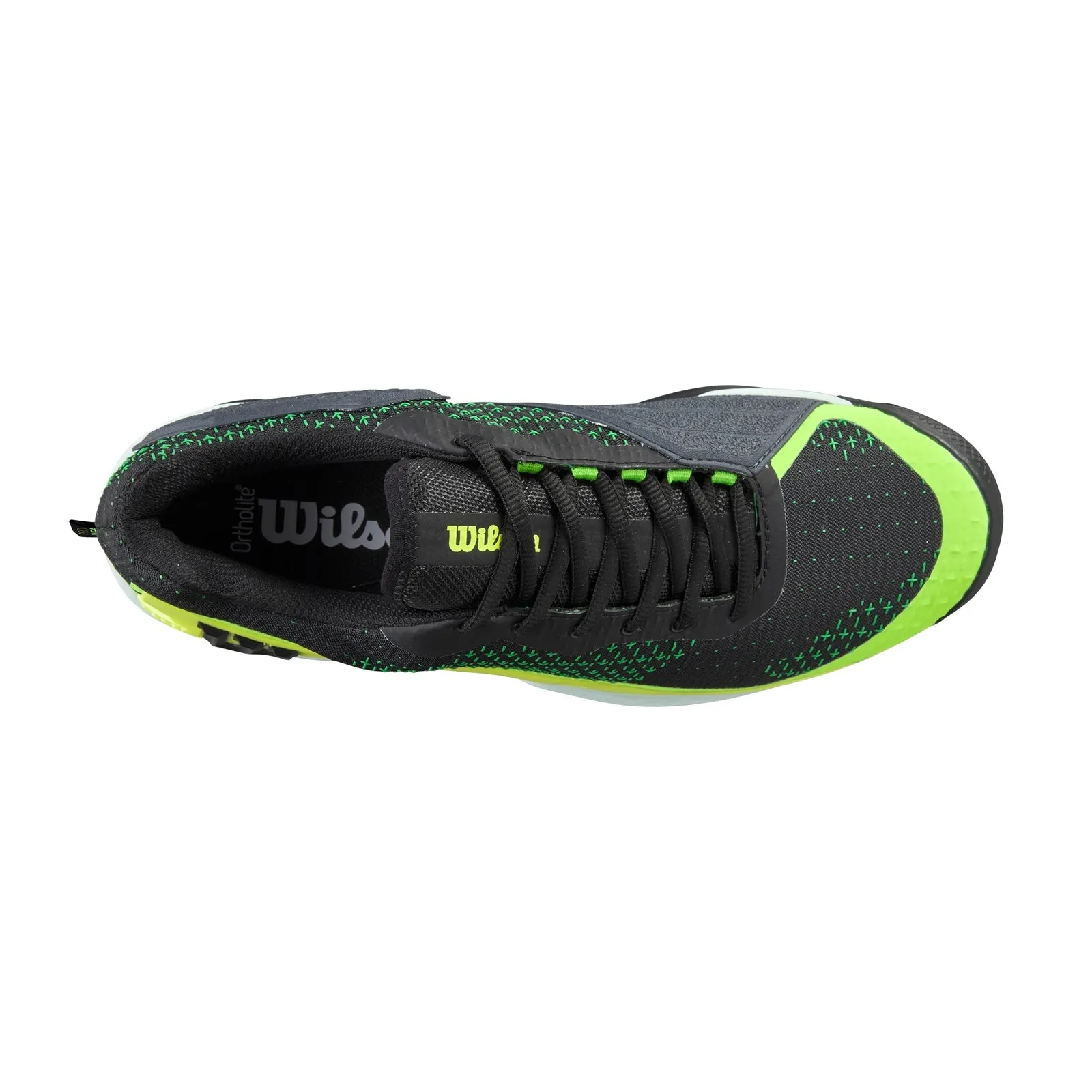 Wilson Rush Pro Extra Duty (Mens) - Black/Safety Yellow/Green Gecko