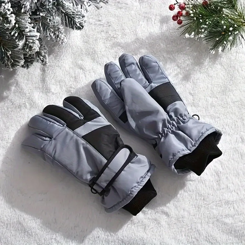 Youngsters' Winter Snow Gloves for Boys & Girls Ages 9-16 - Perfect for Outdoor Sports, Cycling, Fishing & Skiing | Hand Washable, for Winter